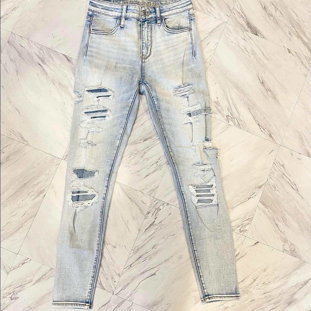 American Eagle High Rise Jegging Size 4